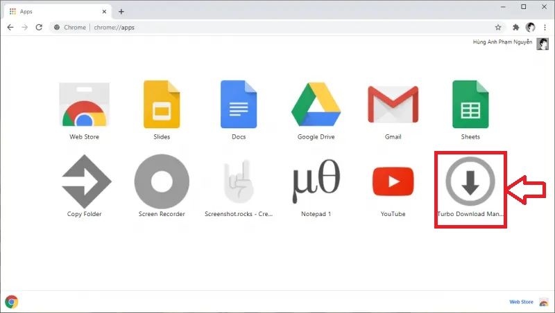  Bật Turbo Download Manager